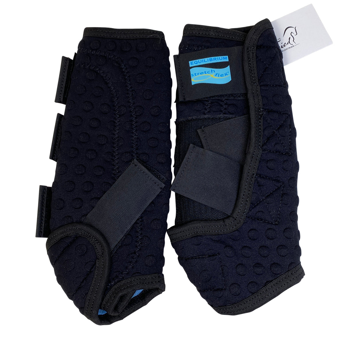 Equilibrium Stretch &amp; Flex Flatwork Wraps in Black