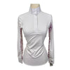 RJ Classics 'Carly' Long Sleeve Show Shirt in White