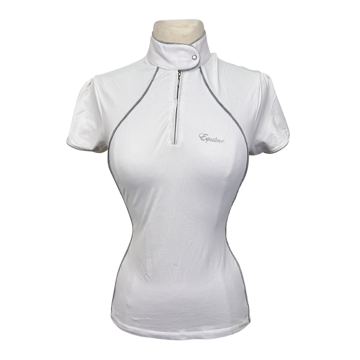 Equiline Competition Shirt in White 