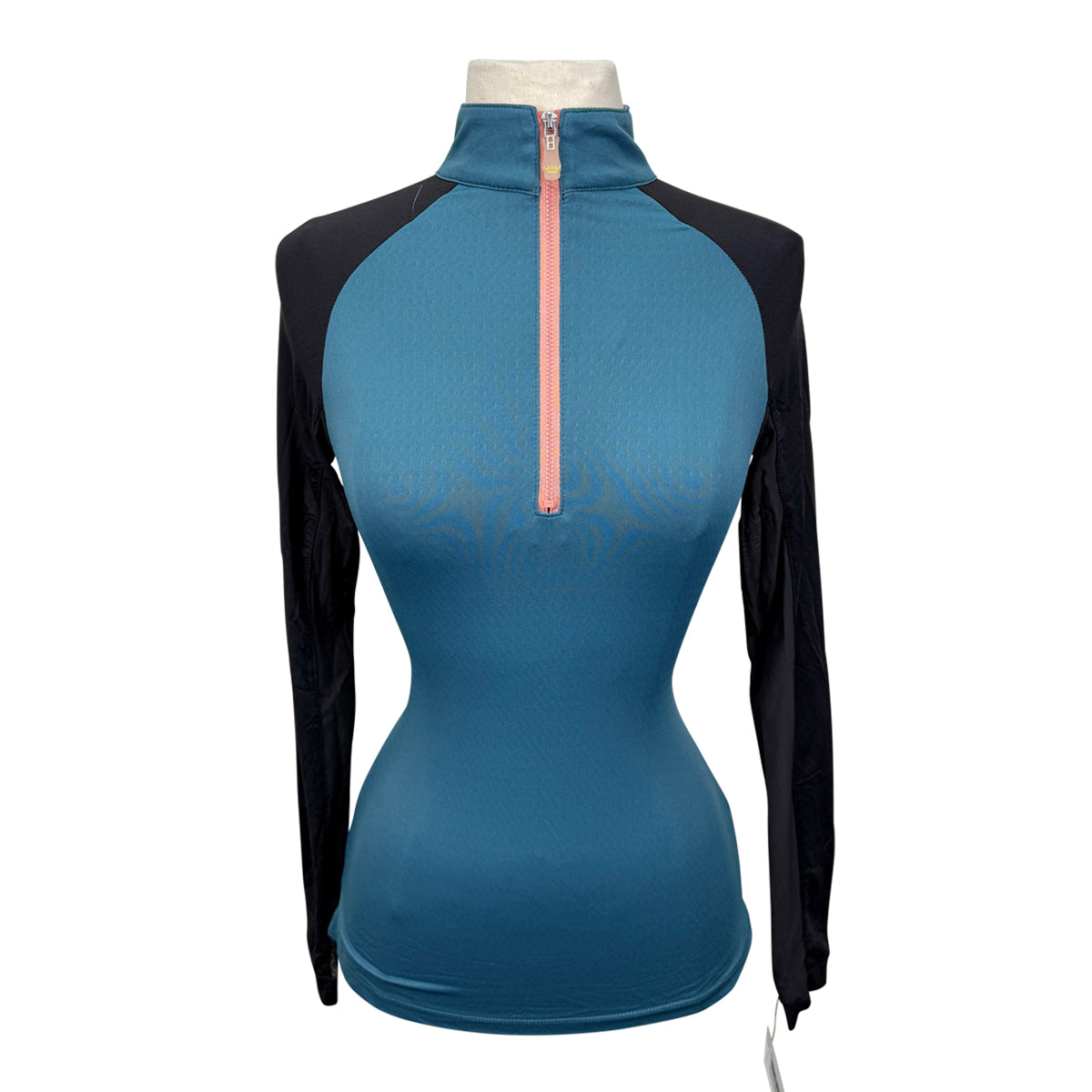 Kastel Long Sleeve 1/4 Zip in Pine/Black 