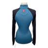 Kastel Long Sleeve 1/4 Zip in Pine/Black 