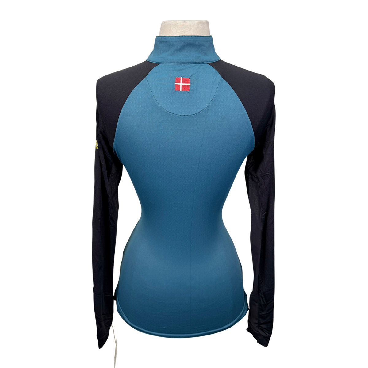 Kastel Long Sleeve 1/4 Zip in Pine/Black 