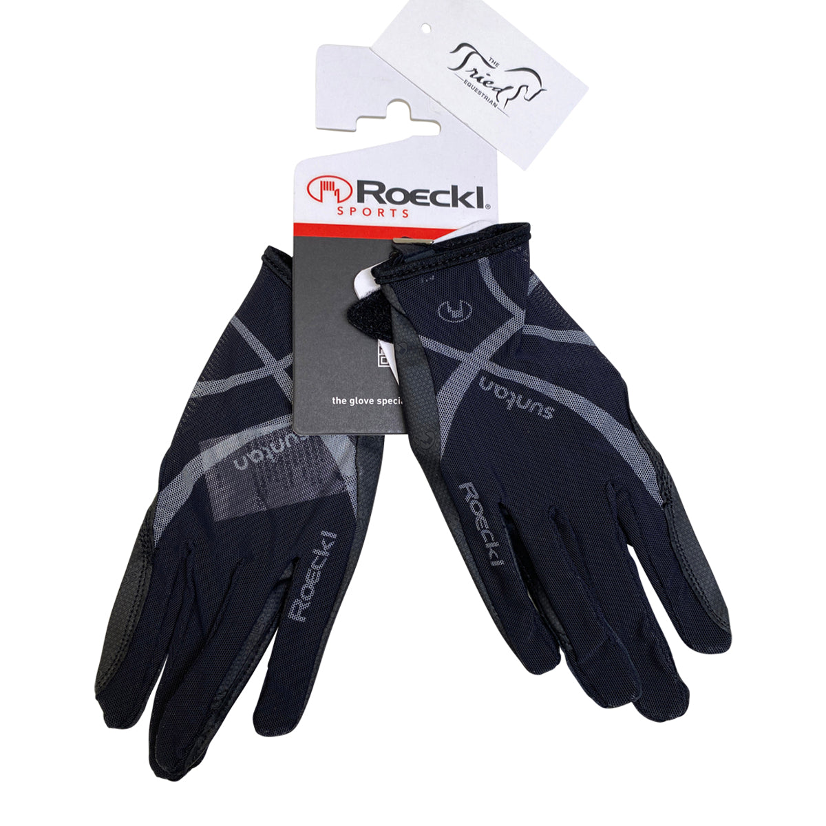 Roeckl 'Laila' Suntan Gloves in Black