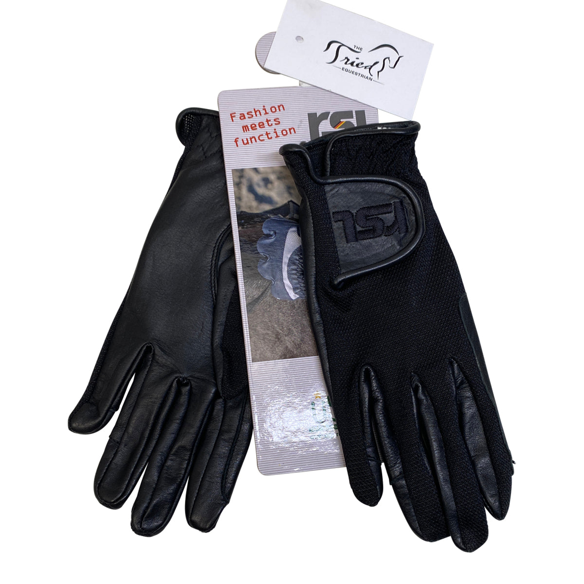 RSL 'Santa Monica' Riding Gloves in Black