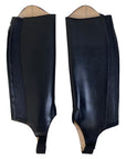 Inside of Ariat Crowne Pro Half Chaps in Black