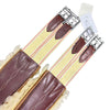 Edgewood Sheepskin Double End Elastic Girth in Brown