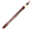 Edgewood Fancy Stitched Single Elastic Removable Sheepskin Girth in Brown