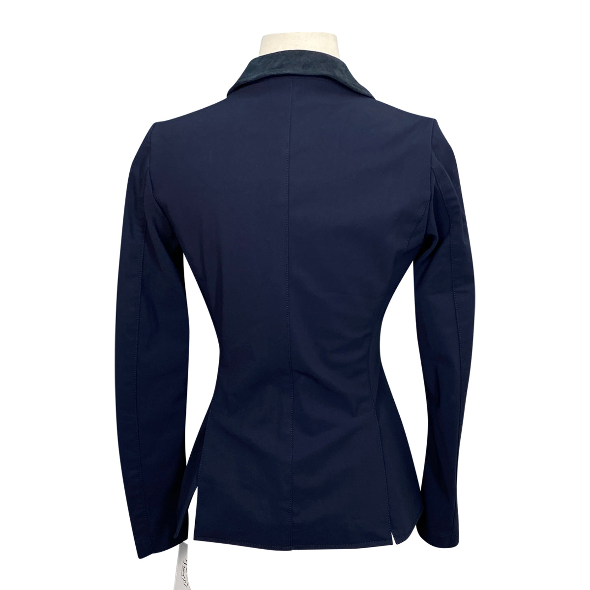 Cavalleria Toscana Embossed Line Zip Competition Jacket  in Navy