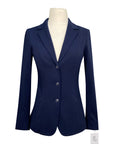 Animo Perforated Show Jacket in Navy - Women's IT 40 (US 6)