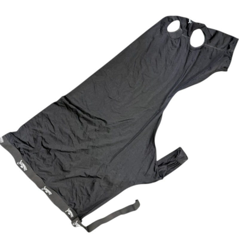 Jammies Designer Horse Hood w/Zipper in Black