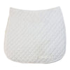 Lettia CoolMax Quilted Dressage Pad in White