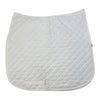 Lettia CoolMax Quilted Dressage Pad in White