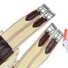 Edgewood Sheepskin Double End Elastic Girth in Brown