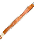 Edgewood Sheepskin Single End Elastic Girth in Chestnut