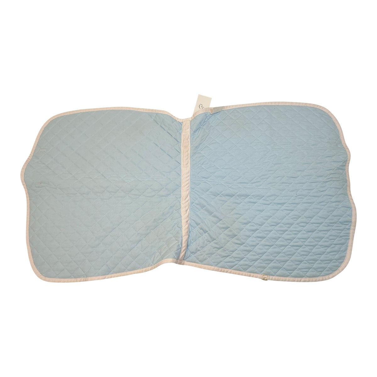 Lettia CoolMax Quilted Dressage Pad in White