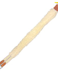 Edgewood Sheepskin Single End Elastic Girth in Chestnut