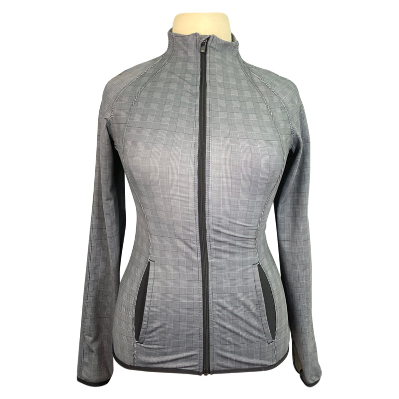 Equestriess Atelier Brata Jacket in Grey Glen Plaid