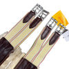 Edgewood Sheepskin Double End Elastic Girth in Brown