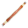 Edgewood Sheepskin Double End Elastic Girth in Chestnut 