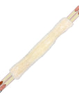 Edgewood Sheepskin Double End Elastic Girth in Chestnut 