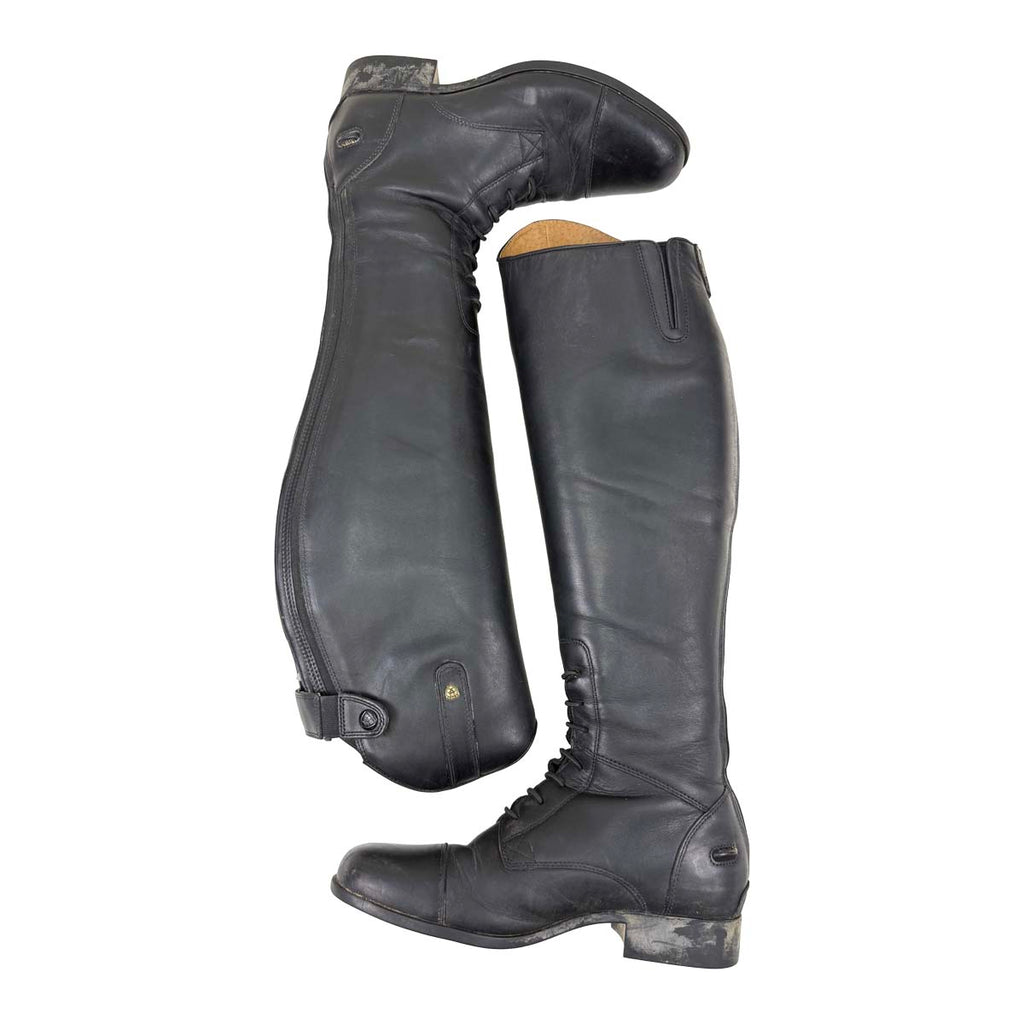 Ariat 'Heritage Contour' Field Boots in Black 