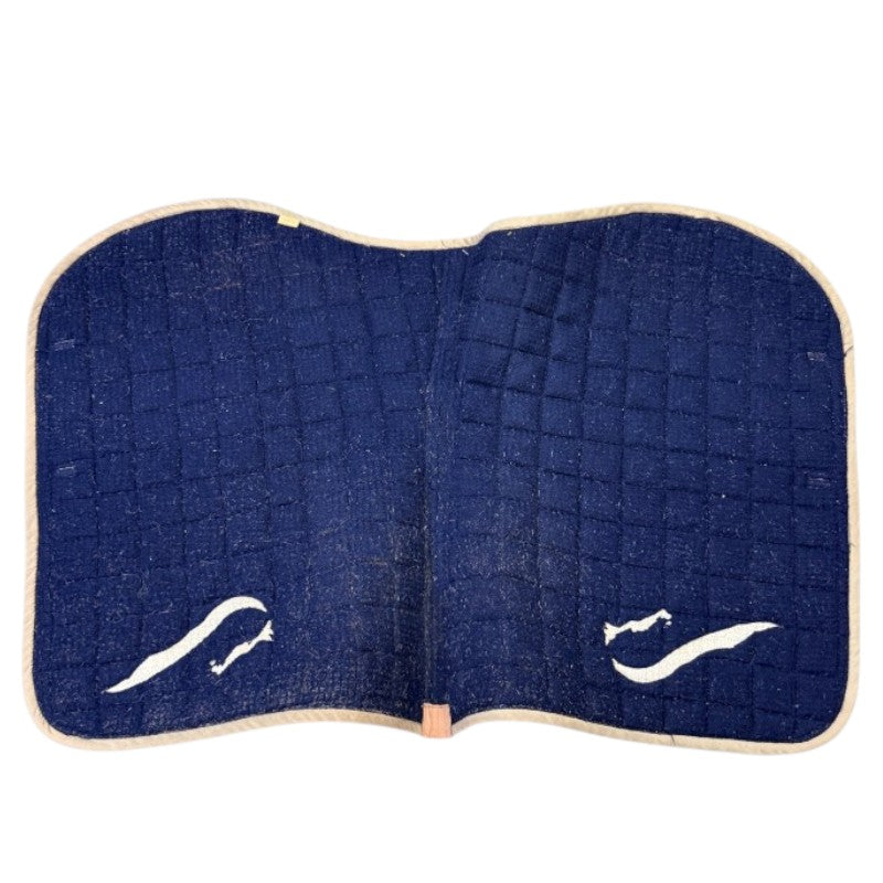 Antares Jumping Saddle Pad in Pinkish Grey