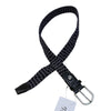 Ovation Braided Stretch Belt in Purple/Grey
