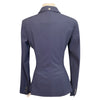 Back of Equiline 'GAIT' X-Cool Show Coat in Navy