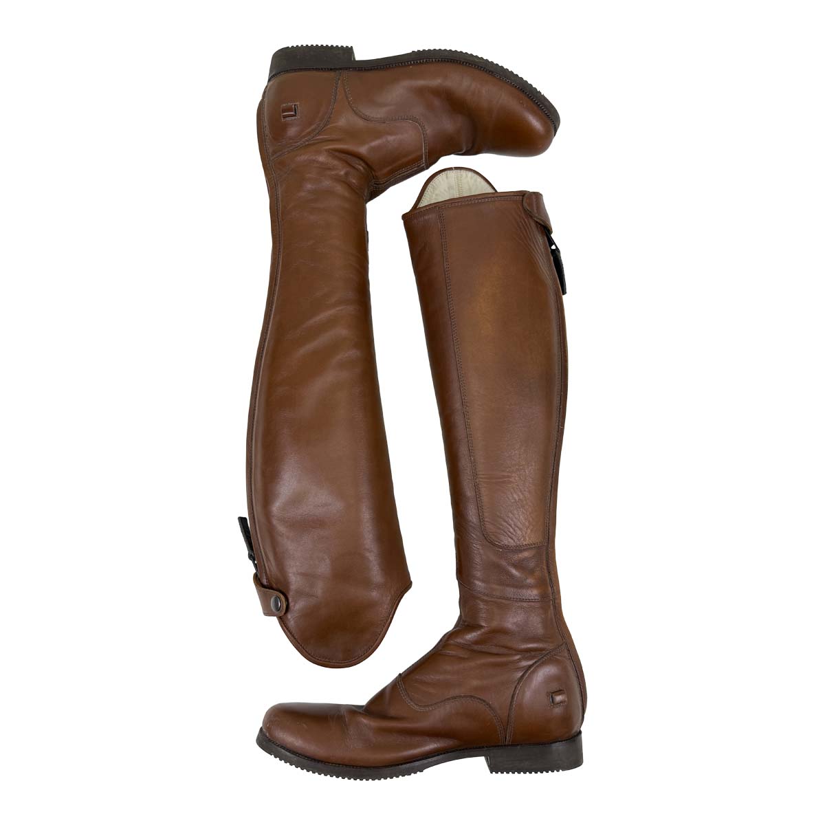 LM Custom Dress Boots in Cognac