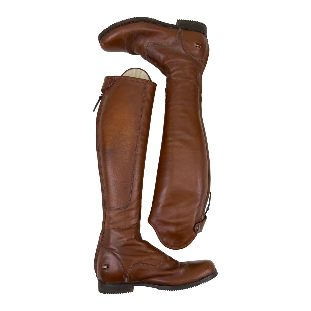 LM Custom Dress Boots in Cognac
