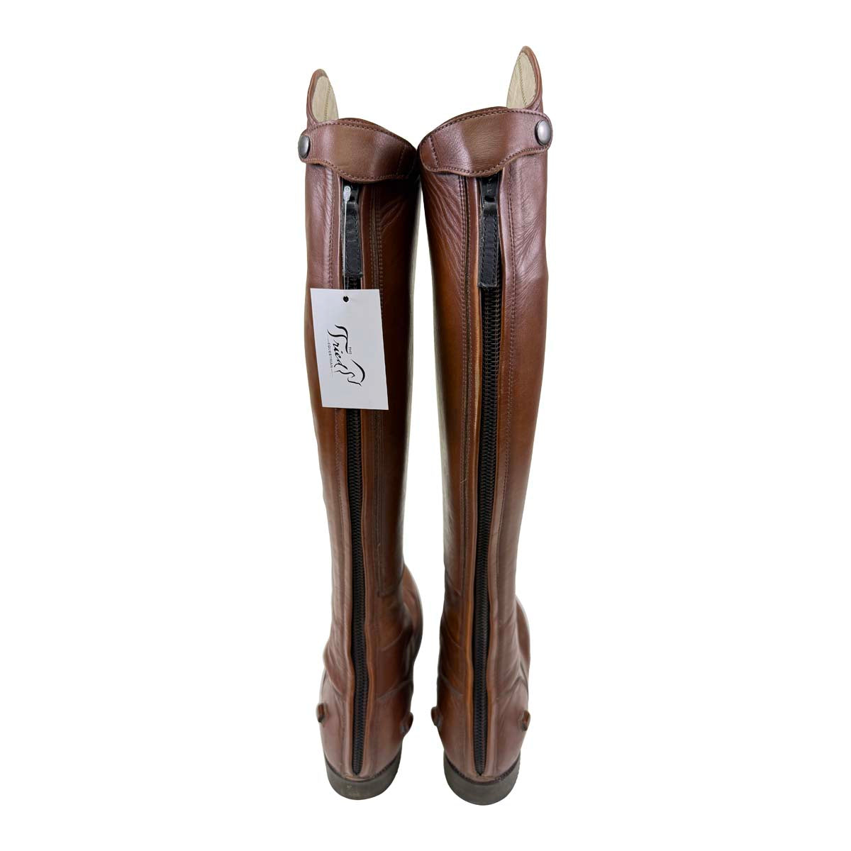 LM Custom Dress Boots in Cognac