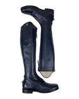 LM Custom Dressage Boots in Navy/Chocolate