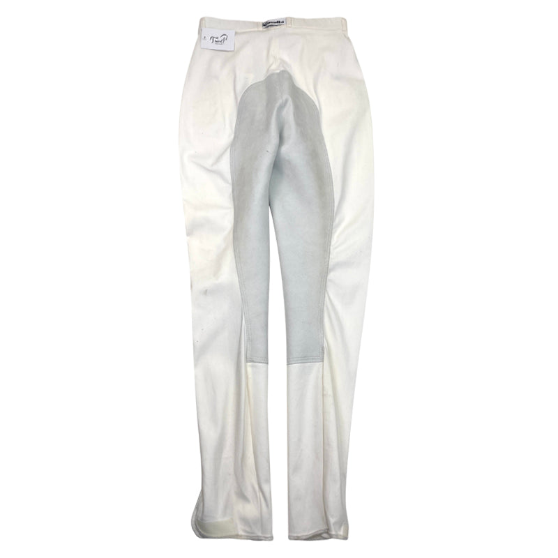 Back of Cavallo Championesse Full Seat Breeches in White
