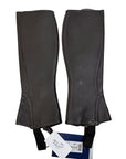 Ariat Breeze Washable Half Chaps in Chocolate - Small / Tall