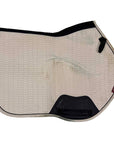 Lemieux 'Finesse' EJ Square Saddle Pad in White