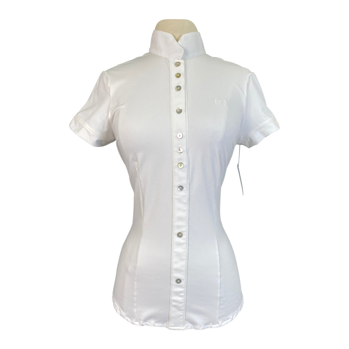 For Horses &#39;Alzira&#39; Show Shirt in White