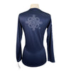 Espoir 'Lumiere' Shirt in Navy - Women's Small