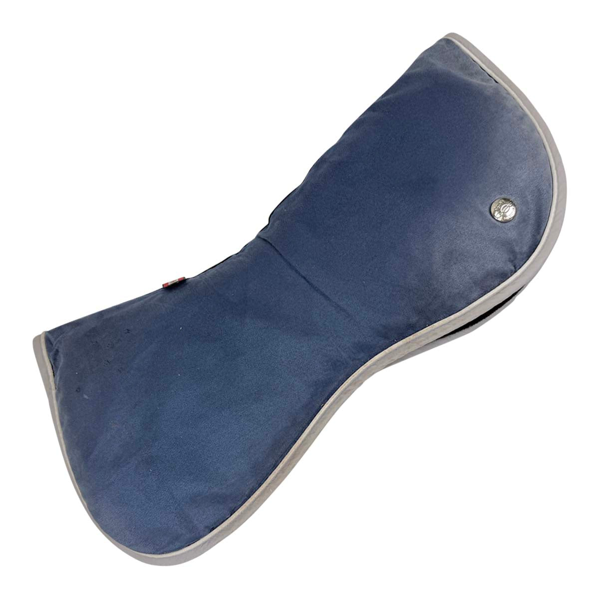 Ogilvy Jump Memory Foam Half Pad in Blue/Grey