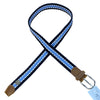 Hunt Club 'The Derby Belt' in Blue Stripe