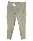 Back of Romfh 'Champion' Knee Patch Breeches in Classic Beige - Women's 30R