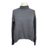 Two Bits Equestrian 'The Bamboo Turtleneck' in Charcoal