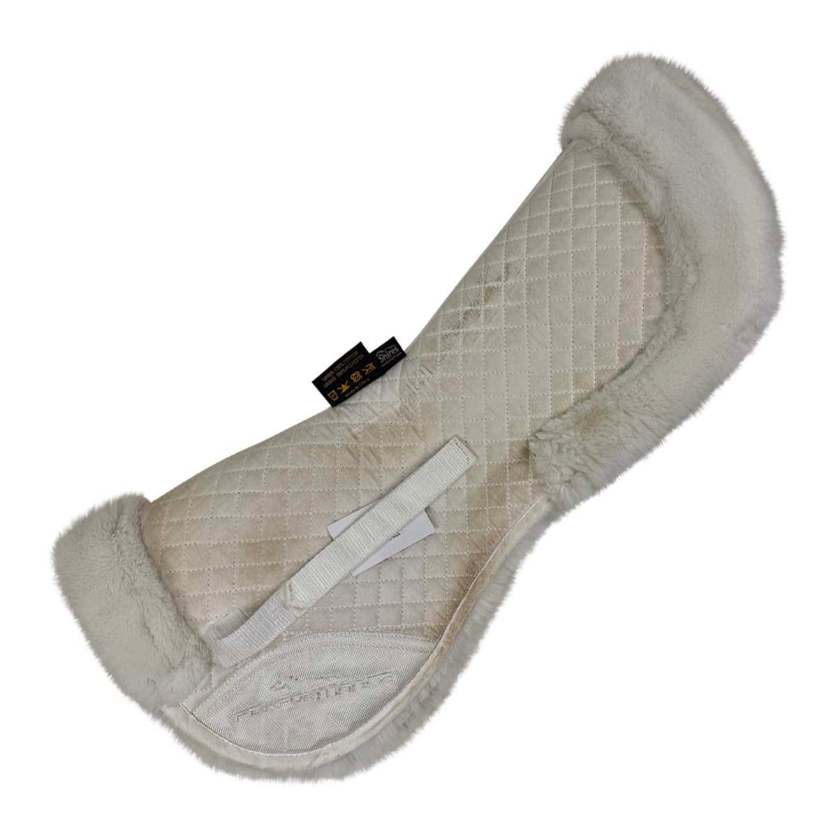 Shires Performance Half Pad in White
