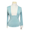 Chestnut Bay SkyCool 'Liberty' Show Shirt in Aqua/Multi Geo