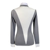Free Ride Equestrian 'Devon' Long Sleeve Competition Top in Grey