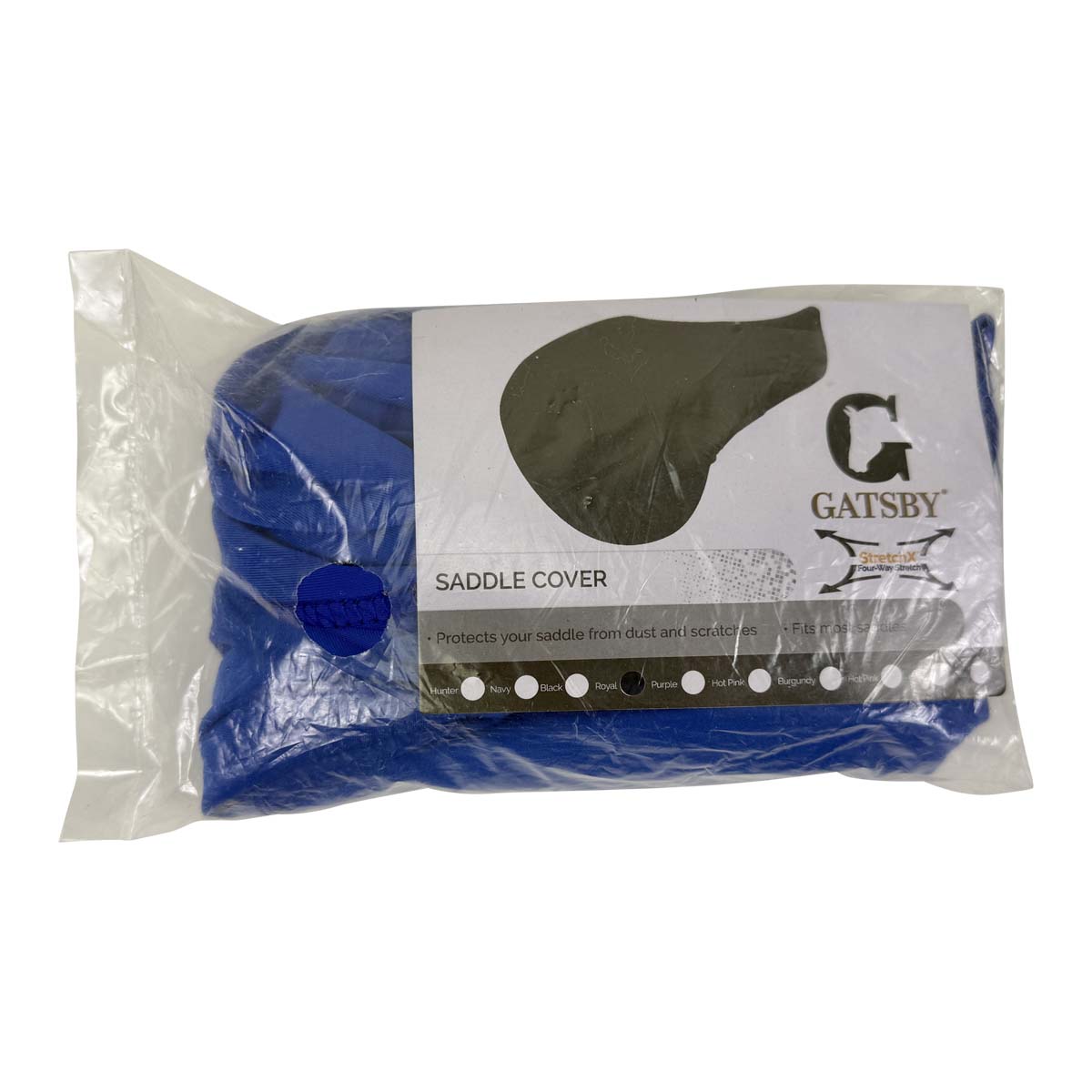 Gatsby 'StretchX' English Saddle Cover in Indigo
