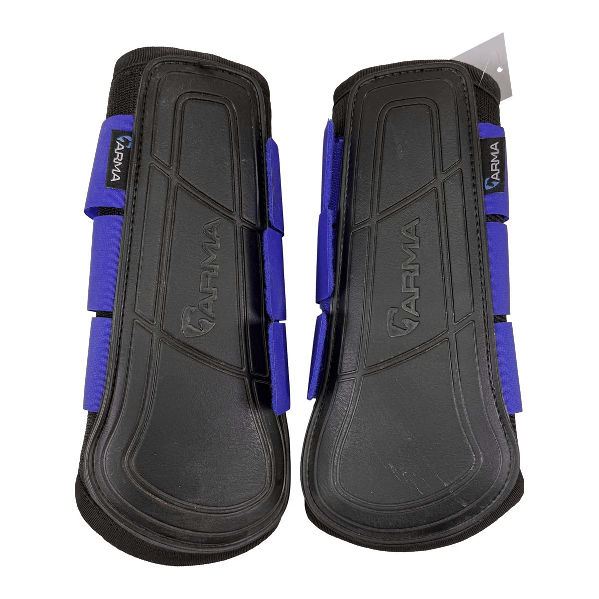 Arma NX-AIR Front Brush Boots in Black/Blue