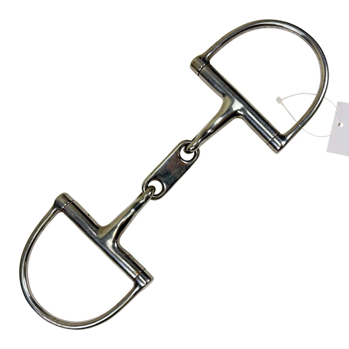 Centaur French Link Hunter Dee Ring Snaffle Bit in Stainless Steel