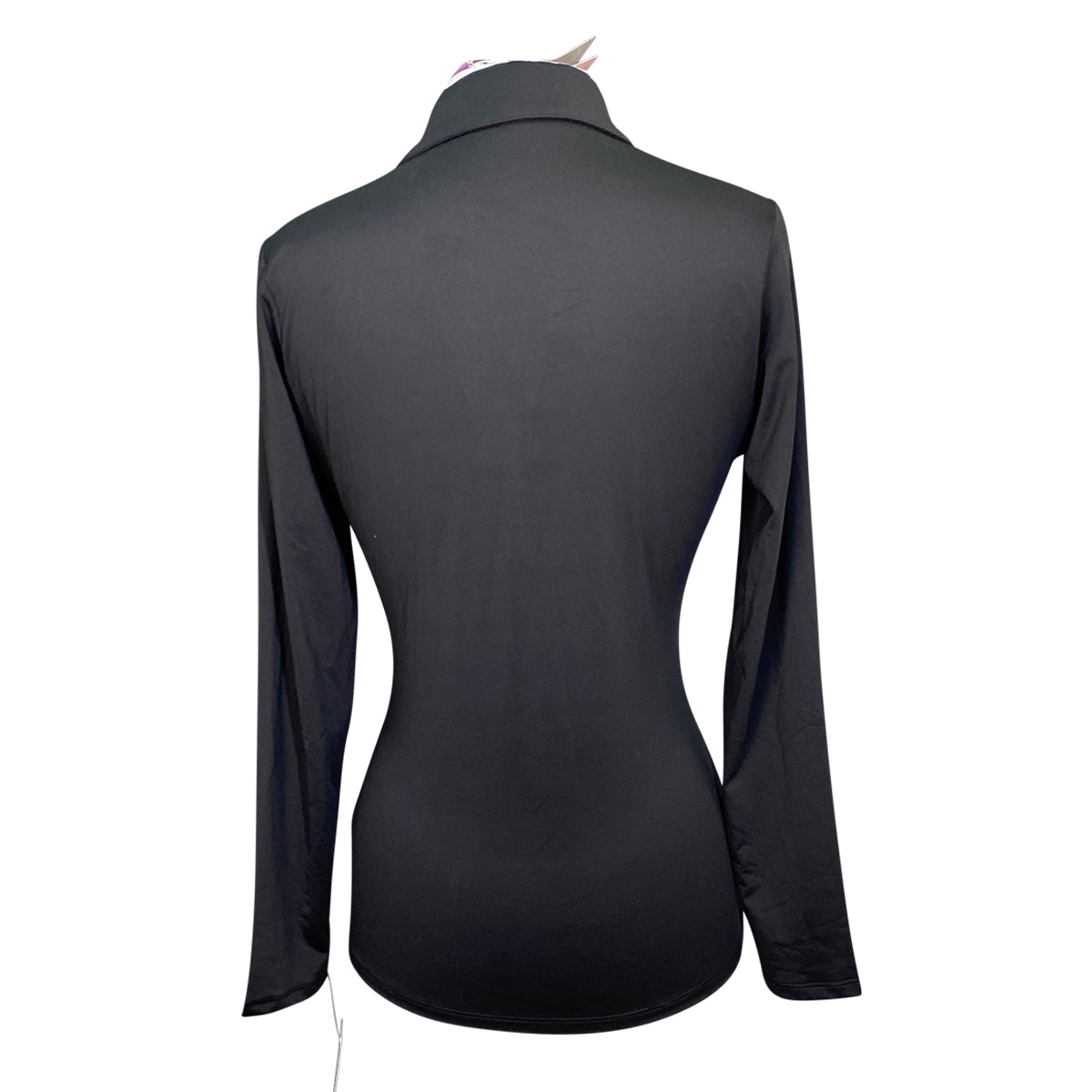 Soneven 'V-Neck' Shirt in Black