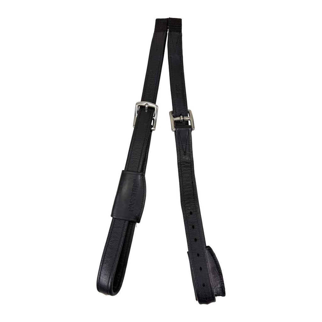 Passier Mono Stirrup Leathers in Black