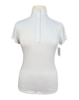 Hadley Perforated Show Shirt in White